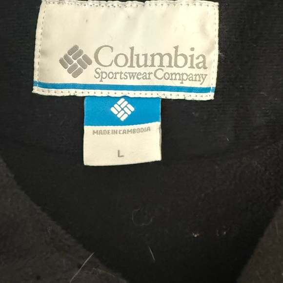 Columbia Omni Shiel men’s Large soft shell long sleeve zip up black jacket - Picture 3 of 8